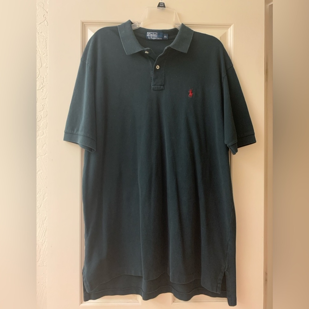 Vintage Polo by Ralph Lauren Black Polo Shirt